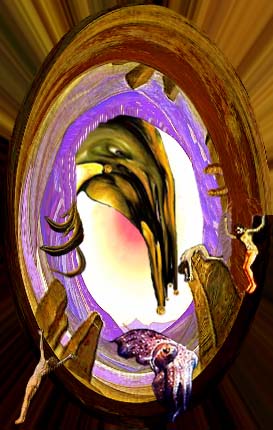 Cthulhu Breaking Through